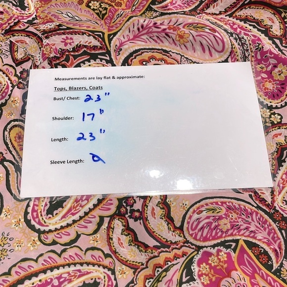 Single Thread Pink Paisley Satin Like Top with Collar, Paisley Print Blouse S - Picture 9 of 14